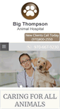 Mobile Screenshot of bigthompsonvet.com